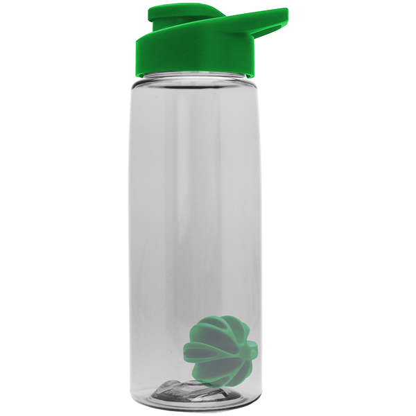 Flair Shaker Tritan™ Wide Mouth Sports Bottle, 26oz. - Drink Thru Lid