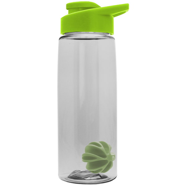 Flair Shaker Tritan™ Wide Mouth Sports Bottle, 26oz. - Drink Thru Lid