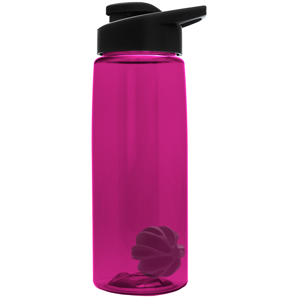 Flair Shaker Tritan™ Wide Mouth Sports Bottle, 26oz. - Drink Thru Lid