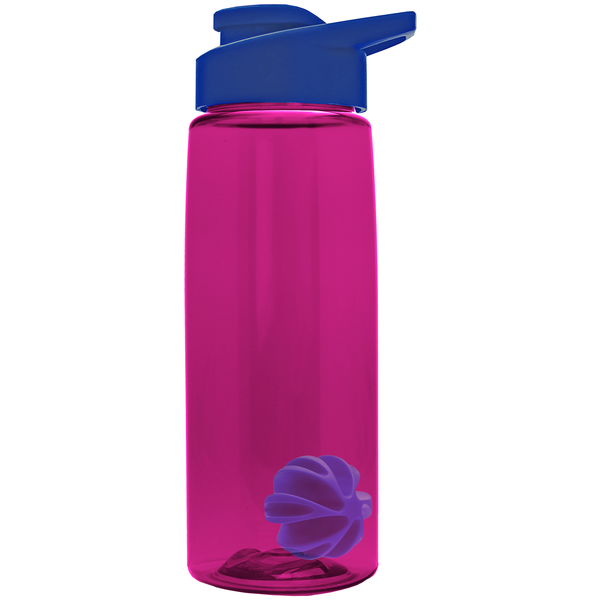 Flair Shaker Tritan™ Wide Mouth Sports Bottle, 26oz. - Drink Thru Lid