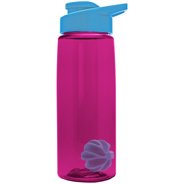 Flair Shaker Tritan™ Wide Mouth Sports Bottle, 26oz. - Drink Thru Lid