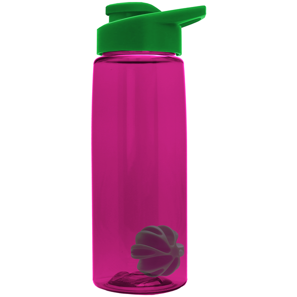Flair Shaker Tritan™ Wide Mouth Sports Bottle, 26oz. - Drink Thru Lid