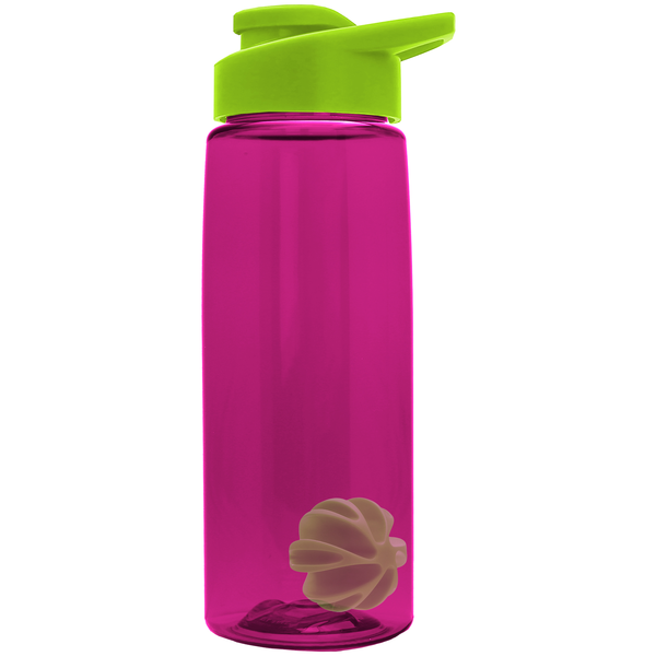 Flair Shaker Tritan™ Wide Mouth Sports Bottle, 26oz. - Drink Thru Lid