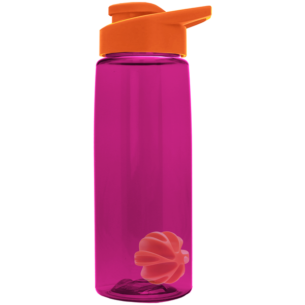 Flair Shaker Tritan™ Wide Mouth Sports Bottle, 26oz. - Drink Thru Lid