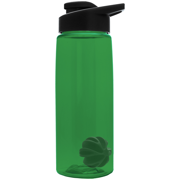Flair Shaker Tritan™ Wide Mouth Sports Bottle, 26oz. - Drink Thru Lid