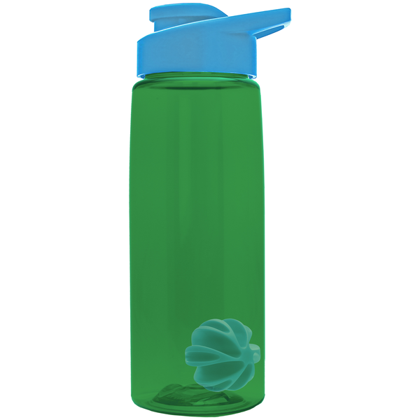 Flair Shaker Tritan™ Wide Mouth Sports Bottle, 26oz. - Drink Thru Lid