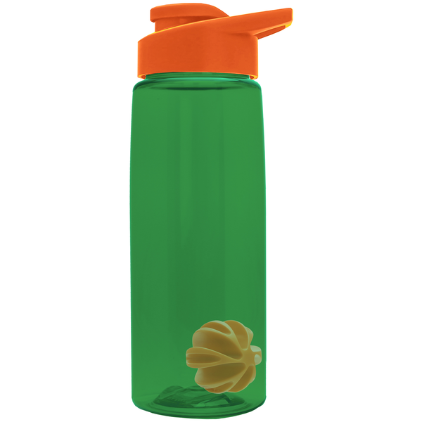 Flair Shaker Tritan™ Wide Mouth Sports Bottle, 26oz. - Drink Thru Lid