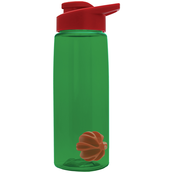 Flair Shaker Tritan™ Wide Mouth Sports Bottle, 26oz. - Drink Thru Lid
