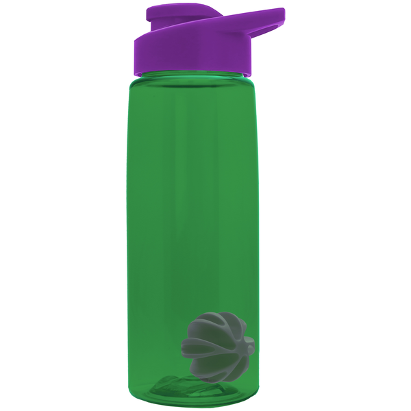 Flair Shaker Tritan™ Wide Mouth Sports Bottle, 26oz. - Drink Thru Lid