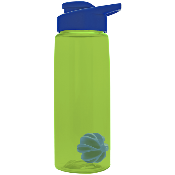 Flair Shaker Tritan™ Wide Mouth Sports Bottle, 26oz. - Drink Thru Lid