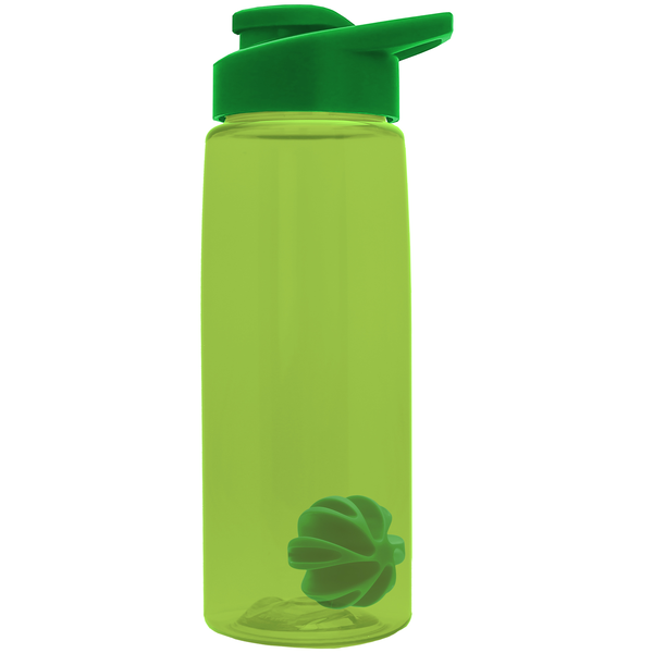 Flair Shaker Tritan™ Wide Mouth Sports Bottle, 26oz. - Drink Thru Lid