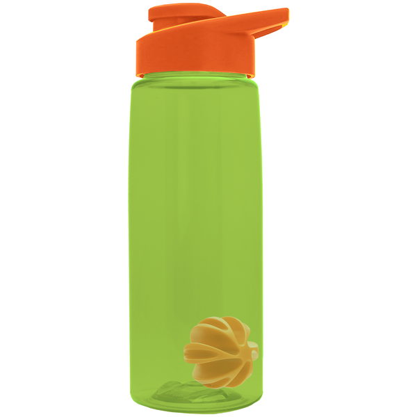 Flair Shaker Tritan™ Wide Mouth Sports Bottle, 26oz. - Drink Thru Lid