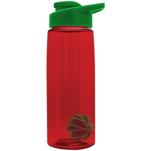 Flair Shaker Tritan™ Wide Mouth Sports Bottle, 26oz. - Drink Thru Lid