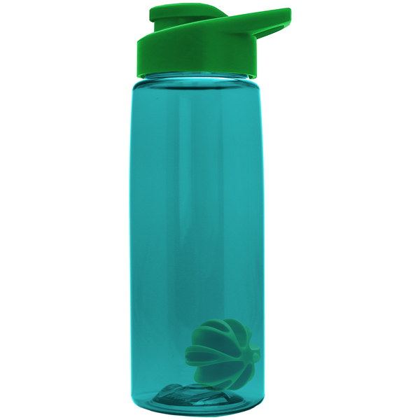 Flair Shaker Tritan™ Wide Mouth Sports Bottle, 26oz. - Drink Thru Lid