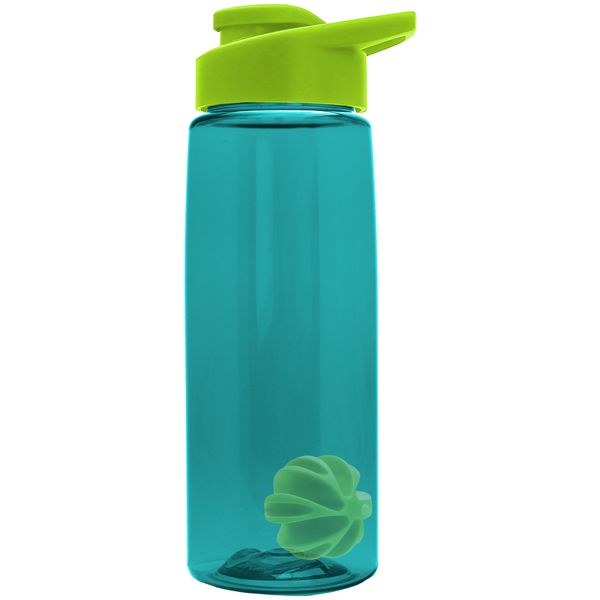 Flair Shaker Tritan™ Wide Mouth Sports Bottle, 26oz. - Drink Thru Lid