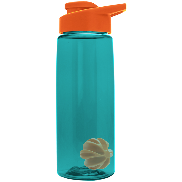 Flair Shaker Tritan™ Wide Mouth Sports Bottle, 26oz. - Drink Thru Lid