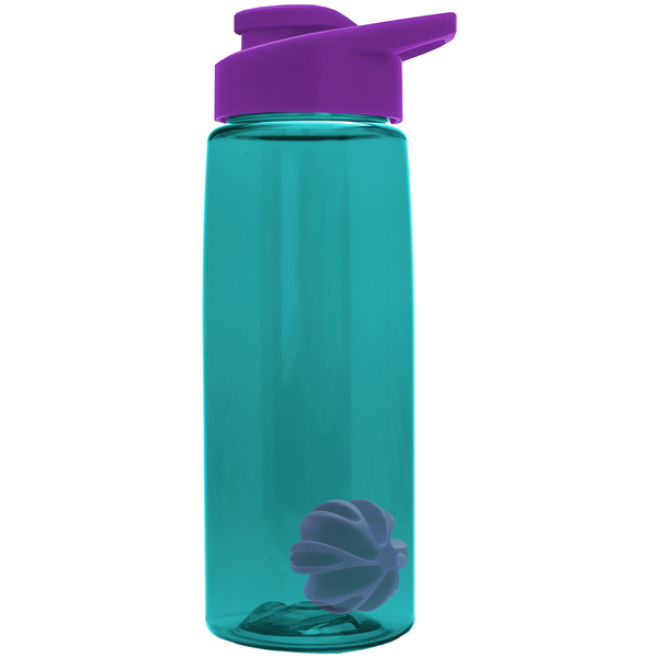 Flair Shaker Tritan™ Wide Mouth Sports Bottle, 26oz. - Drink Thru Lid
