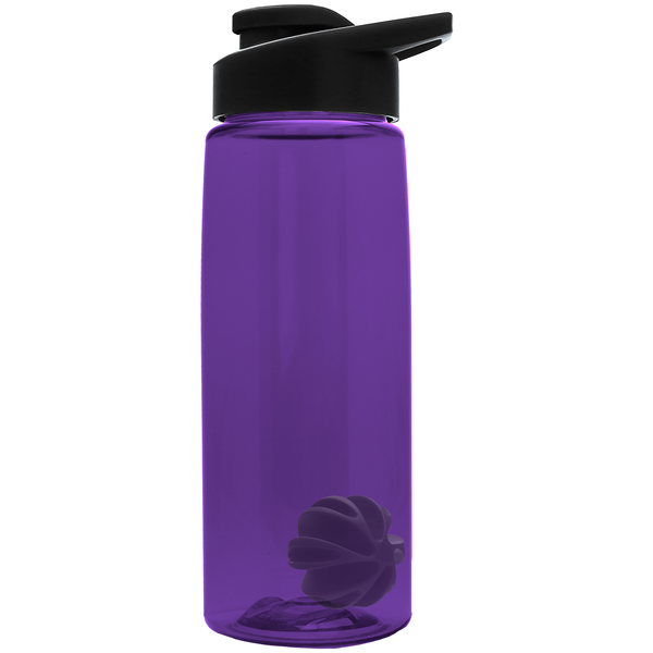 Flair Shaker Tritan™ Wide Mouth Sports Bottle, 26oz. - Drink Thru Lid