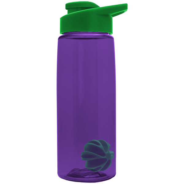 Flair Shaker Tritan™ Wide Mouth Sports Bottle, 26oz. - Drink Thru Lid