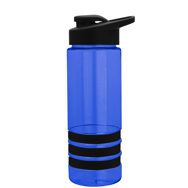 Sergeant Tritan™ Stripe Bottle, 24oz. - Drink Thru Lid