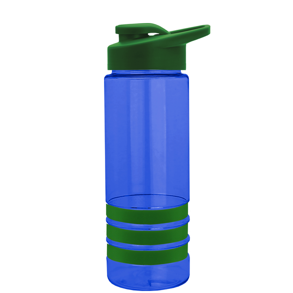 Sergeant Tritan™ Stripe Bottle, 24oz. - Drink Thru Lid