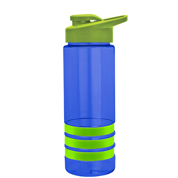 Sergeant Tritan™ Stripe Bottle, 24oz. - Drink Thru Lid