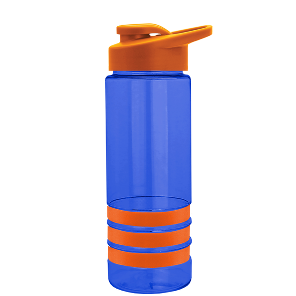 Sergeant Tritan™ Stripe Bottle, 24oz. - Drink Thru Lid