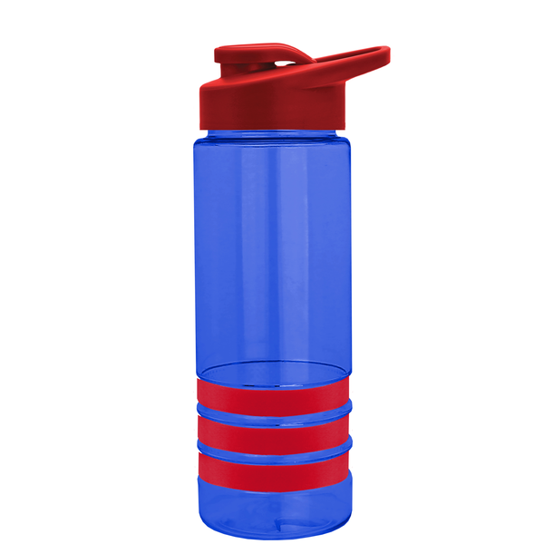 Sergeant Tritan™ Stripe Bottle, 24oz. - Drink Thru Lid