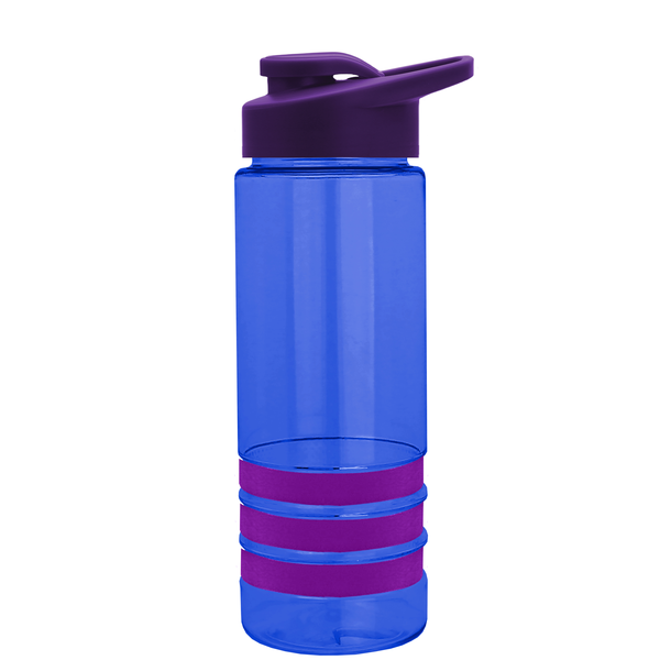 Sergeant Tritan™ Stripe Bottle, 24oz. - Drink Thru Lid