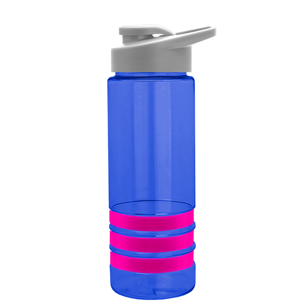 Sergeant Tritan™ Stripe Bottle, 24oz. - Drink Thru Lid