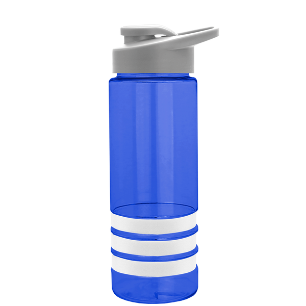 Sergeant Tritan™ Stripe Bottle, 24oz. - Drink Thru Lid