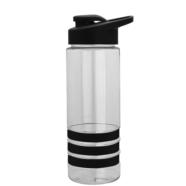 Sergeant Tritan™ Stripe Bottle, 24oz. - Drink Thru Lid
