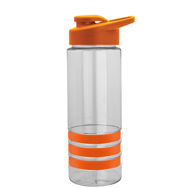 Sergeant Tritan™ Stripe Bottle, 24oz. - Drink Thru Lid