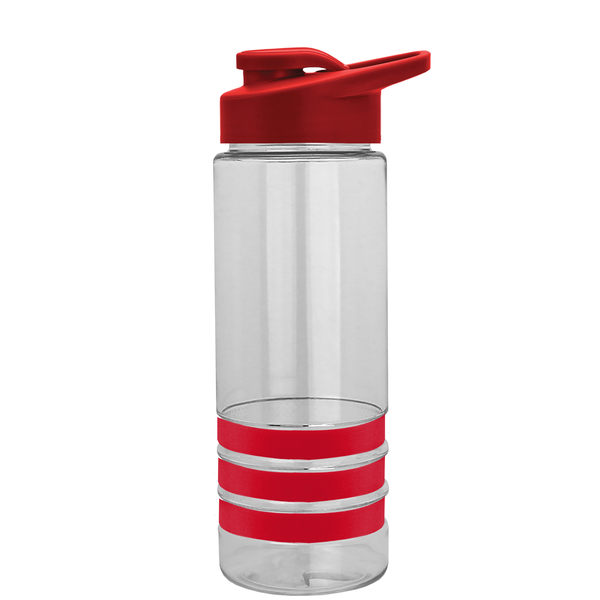 Sergeant Tritan™ Stripe Bottle, 24oz. - Drink Thru Lid