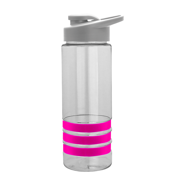 Sergeant Tritan™ Stripe Bottle, 24oz. - Drink Thru Lid