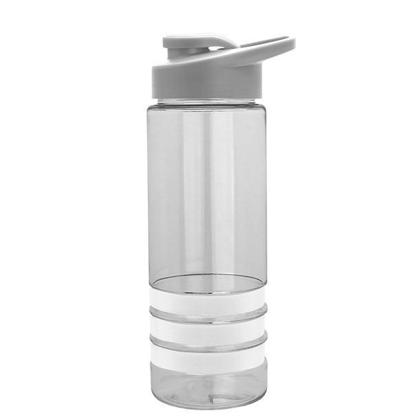 Sergeant Tritan™ Stripe Bottle, 24oz. - Drink Thru Lid