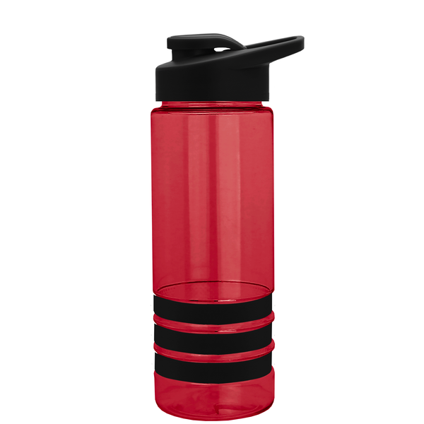 Sergeant Tritan™ Stripe Bottle, 24oz. - Drink Thru Lid