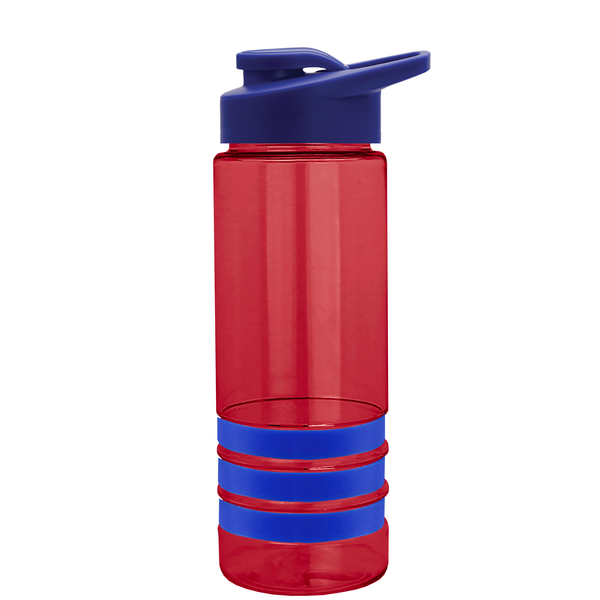 Sergeant Tritan™ Stripe Bottle, 24oz. - Drink Thru Lid