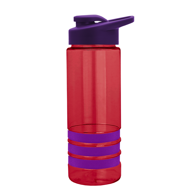 Sergeant Tritan™ Stripe Bottle, 24oz. - Drink Thru Lid