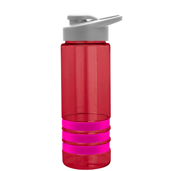 Sergeant Tritan™ Stripe Bottle, 24oz. - Drink Thru Lid
