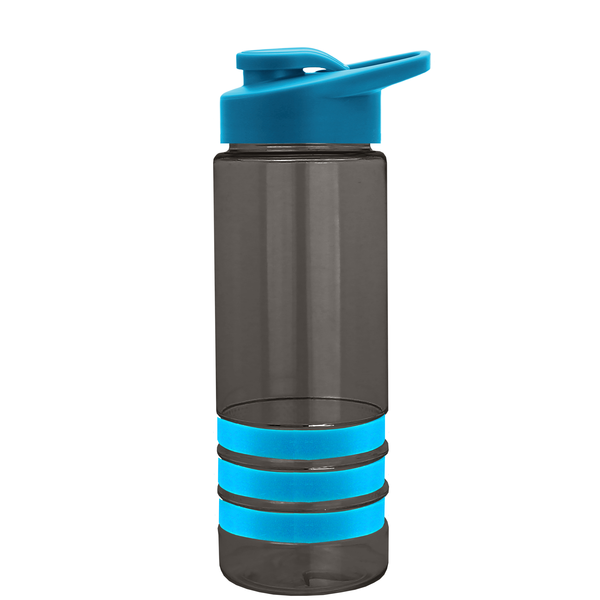 Sergeant Tritan™ Stripe Bottle, 24oz. - Drink Thru Lid