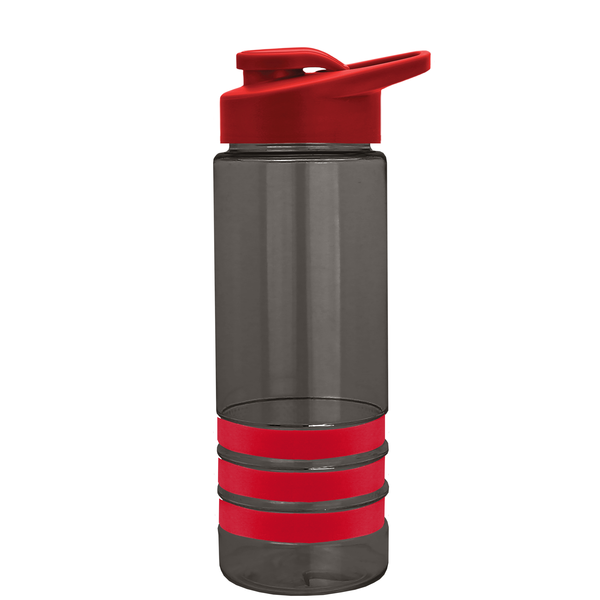 Sergeant Tritan™ Stripe Bottle, 24oz. - Drink Thru Lid