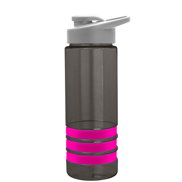 Sergeant Tritan™ Stripe Bottle, 24oz. - Drink Thru Lid