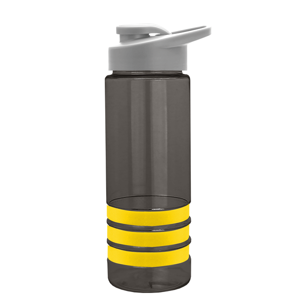 Sergeant Tritan™ Stripe Bottle, 24oz. - Drink Thru Lid
