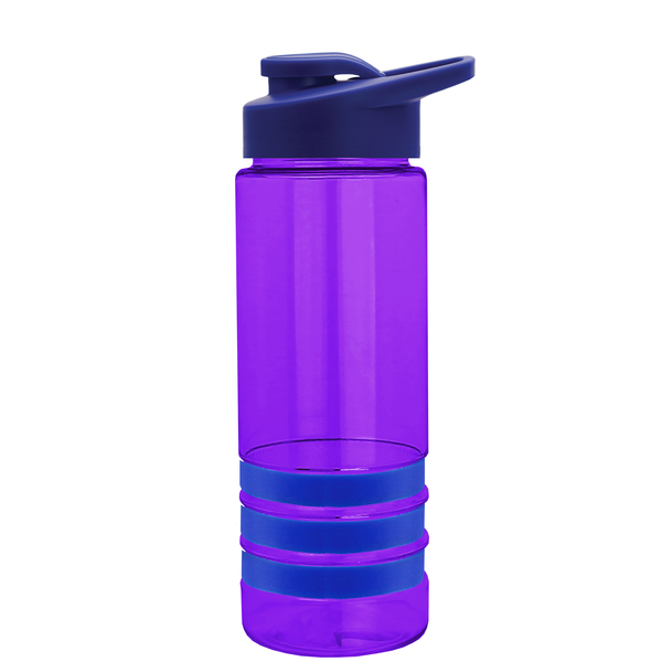 Sergeant Tritan™ Stripe Bottle, 24oz. - Drink Thru Lid