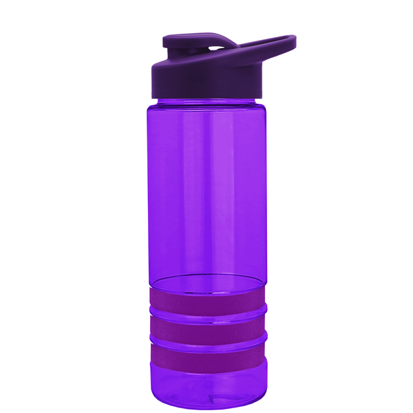 Sergeant Tritan™ Stripe Bottle, 24oz. - Drink Thru Lid