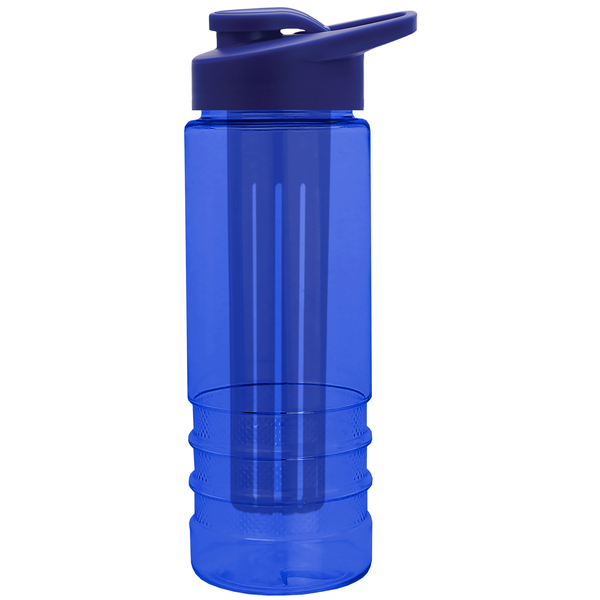 Salute Infuser Tritan™ Bottle, 24oz. - Drink Thru Lid
