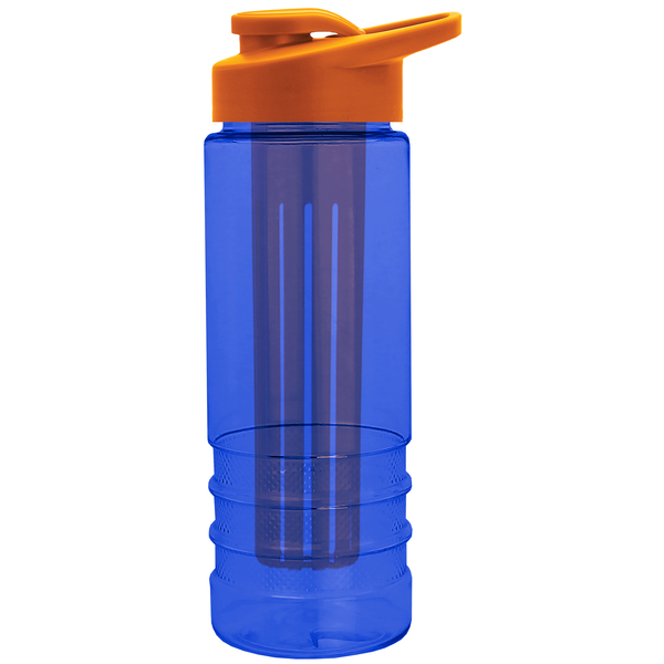 Salute Infuser Tritan™ Bottle, 24oz. - Drink Thru Lid