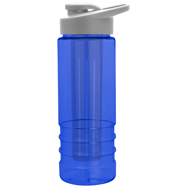 Salute Infuser Tritan™ Bottle, 24oz. - Drink Thru Lid