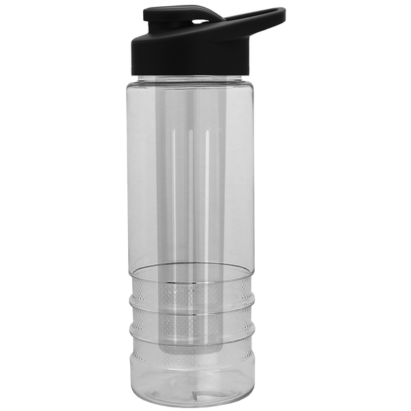 Salute Infuser Tritan™ Bottle, 24oz. - Drink Thru Lid
